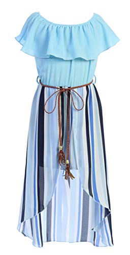 High Low Maxi Split Skirt Romper for Girls High Low Maxi Split Skirt Romper for Girls